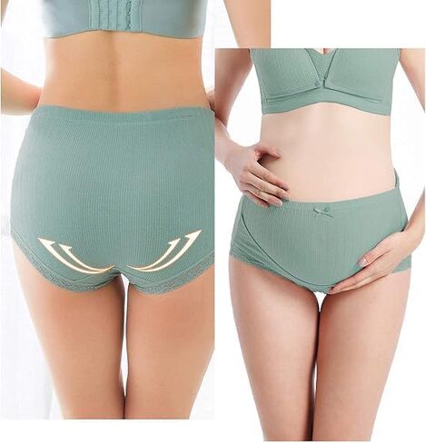 ملابس الهالة الأمومة الداخلية ، Aura Pure Comfort Cotton سراويل داخلية ، حمل داخلي للحمل الداخلي للسيدات. in Saudi Arabia