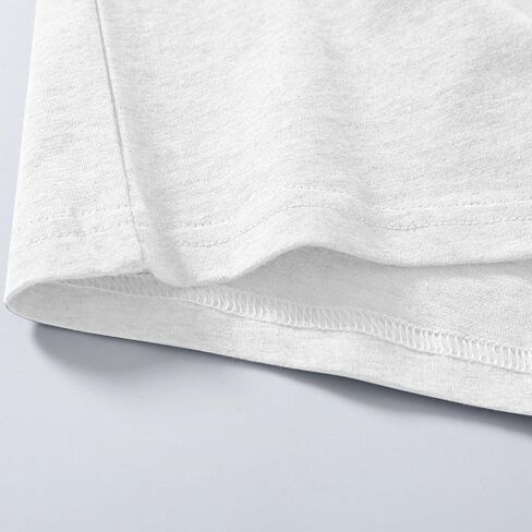Kids Girls Boys Cotton Short Sleeve Solid Color Tee Shirts Crewneck Cute Summer for Toddler Baby Tops Undershirts in Kuwait