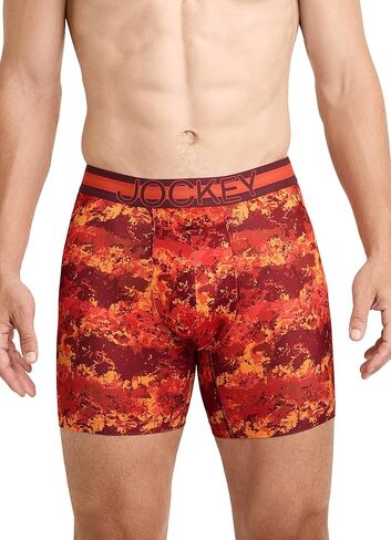 ملابس داخلية للرجال من Jockey، حقيبة ثبات رياضية من الألياف الدقيقة مقاس 15.24 سم in Kuwait