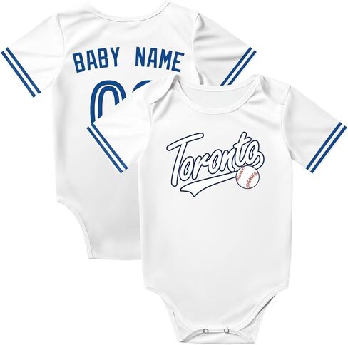 KREDE Baby Clothes Unisex Bodysuit Personalized Custom Baby Name Number for Boy Girl in Saudi Arabia