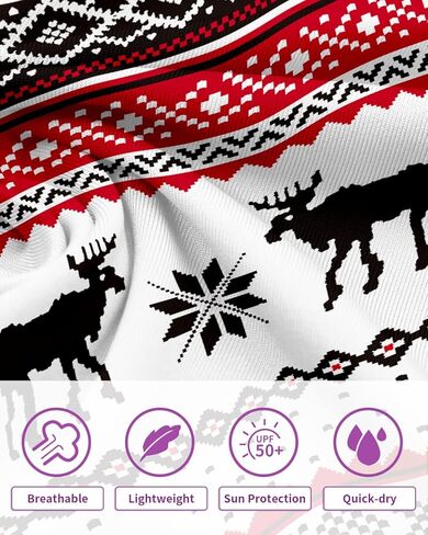 Womens Long Sleeve Golf Shirts Print Golf Tops Athletic Moisture Wicking Tennis Shirts Golf Clothing in Kuwait