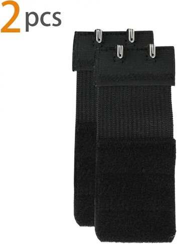 Allegra K Woman Underwear Buckle 2 x 2 Hooks 1 3/8 Width Bra Strap Extending Hooks Dark Red One Size in Kuwait