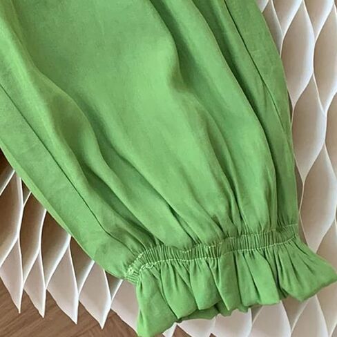 Cotton Linen Harem Bloomers Pants for Baby Toddler Solid Color Casual Ankle Pants Loose Long Drawstring Pants in Saudi Arabia
