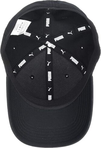 PUMA unisex adult Stretch Fit Baseball Cap, Black/Small Red, Large-X-Large US in Saudi Arabia