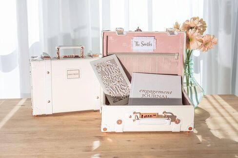 Personalized Wedding Keepsake from Daisy Fields. Elegant gift, wedding keepsake box, wedding trunk, wedding memento box in Saudi Arabia