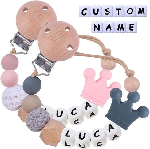 3Pcs Personalized Wooden Baby Hair Brush and Comb Bristles,Custom Newborn Soft Hair Baby Gift in Saudi Arabia