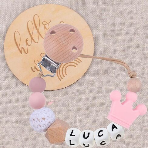 3Pcs Personalized Wooden Baby Hair Brush and Comb Bristles,Custom Newborn Soft Hair Baby Gift in Saudi Arabia