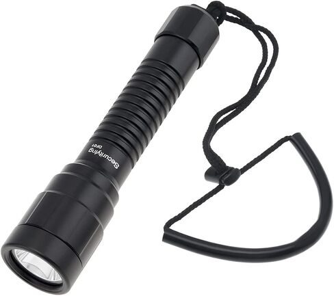 مصباح غوص DFM01 1800LM من SecurityIng، مصباح غوص مقاوم للماء IPX8، تحكم مغناطيسي، 5 أوضاع ضوء غوص، مصباح يدوي تحت الماء قابل لإعادة الشحن للغطس ورحلات الغوص in Saudi Arabia