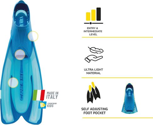 زعانف فاخرة للجنسين قابلة للتعديل الذاتي للغطس والغوص والسباحة من جريسي اغوا in Kuwait