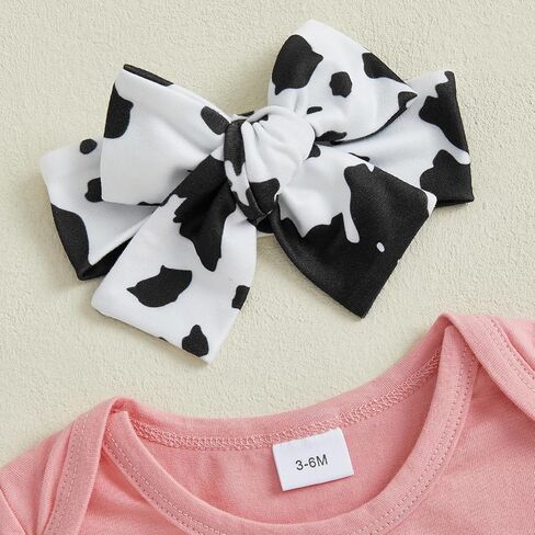 Kayotuas Western Girl Girl Clothes Summer Cowgirl Adtits My First Rodo Romper Cow Print Bloomer Shorts The Devel 3 Beats Set in Saudi Arabia