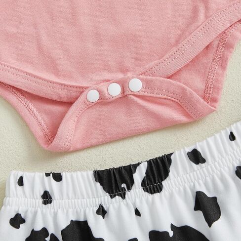 Kayotuas Western Girl Girl Clothes Summer Cowgirl Adtits My First Rodo Romper Cow Print Bloomer Shorts The Devel 3 Beats Set in Saudi Arabia