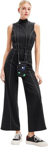 Desigual Women's Stitching Culotte Jumpsuit in Saudi Arabia