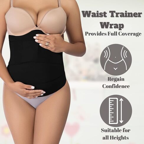 حزام البطن الحمل و postpartum الخصر المدرب I 2 في 1 غلاف بطن الأمومة لدعم الظهر ودعم الحوض ، والملابس الداخلية ، فرقة البطن بعد الولادة | فاجاس كولومبيانا أمومة in Saudi Arabia