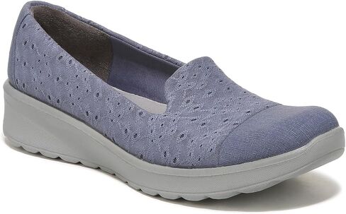 BZees Womens Galaxy Slip-On Black Eyelet 8 W in Kuwait