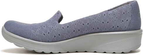 BZees Womens Galaxy Slip-On Black Eyelet 8 W in Kuwait