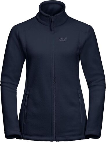Jack Wolfskin Women's Moon Fleece Jacket, Midnight Blue, XS in Saudi Arabia