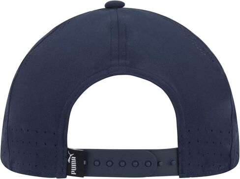 PUMA Unisex Air Mesh Performance Adjustable Snapback Baseball Hat (Pink/White) in Kuwait