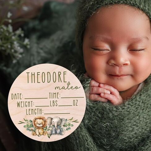 علامة الإعلان عن الولادة للمستشفى - مرحبًا بالطفل - علامة إعلان Baby Boy للمستشفى - علامة إعلان الطفل - إحصائيات الولادة الشخصية إعلان الخشب - علامة مستشفى حديثي الولادة in Kuwait