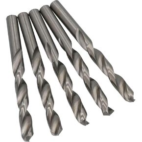 12.5mm HSS-G Metric MM Drill Bits for Drilling Metal Iron Wood Plastics 5pc