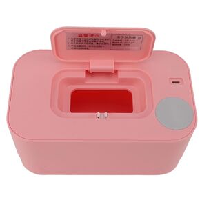 Baby Wipe Warmer and Baby Wet Wipes Dispenser, Refillable Constant Temperature Wipe Warmer, Portable Wipe Warmer USB Heating Wipe Case (White)