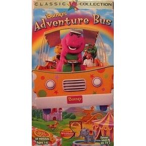 Aoldhyy Barney's Adventure Bus Collection VHS