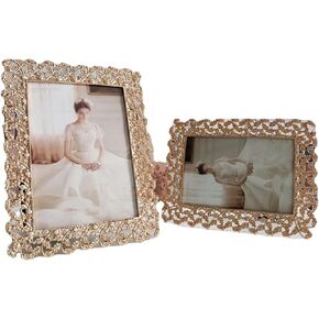Metal Photo Frame Table Vertical and Horizontal Dual-Purpose Model Room Table