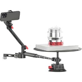 360 Degree Professional Photography Turntable,360 Panoramic Photography Platform,360° Camera Spinner,Adjustable Shooting Angle,For Product Photography/Video Making/Picture Taking