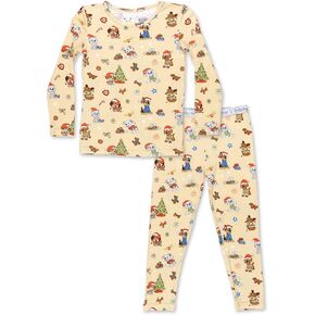 Bellabu Bear Paw Patrol Rayon from Bamboo Two-Piece Pajamas for Boys & Girls