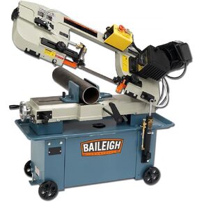 Baileigh 7" x 12" Metal Cutting Bandsaw, 1 HP, 120V 1Ph (Model BS-712M)