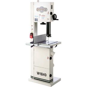 Shop Fox W1849 Resaw Bandsaw, 14", White, Silver