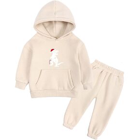 Boys Girls Middle and Large Children Christmas Fleece Warm Thickened Dinosaur Printing Baby Girl Clothes for Women