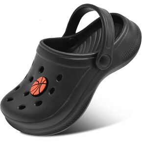 Cyiecw Toddler Kids Clogs Garden Shoes for Boys Girls ، الأطفال ينزلقون على Slides Sandals في الهواء الطلق في الهواء الطلق ، أحذية كيد بيتش بركة المياه مع نعل غير انزلاق