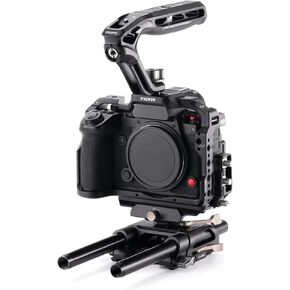Tilta Full Camera Cage Compatible with Panasonic S1R II, S1 II, S1 IIE, S5 II, S5 IIX & G9 II – Black | HDMI/USB-C Clamp, Cold Shoe, 1/4"-20 & 3/8"-16 Threads | Slotted & Allen Key Included