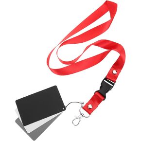 POPETPOP Essential Photography Tools 4pcs Grey Cards Balance Card for DSLR Camera Exposure