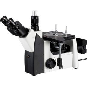 AmScope 50X-1250X Inverted Trinocular Metallurgical Microscope