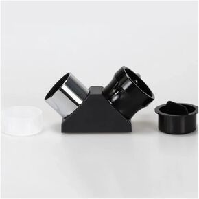 Telescope Accessories 1.25" 90° Full Erect Image Mirror Diagonal for Astronomical Telescope Viewing Angle Converter Accessories Telescope Eyepiece