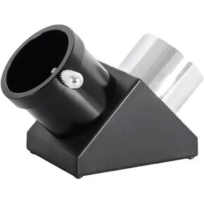 Metal Diagonal 90 Degree Plane Mirror 1.25inch Interface
