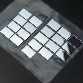 Lab Microscope Accessories 10 18x10mm First Reflector Reflector Square Optical Front Surface Mirror DIY Scanner Projector Mirror Accessories (Size : 18x10mm, Color : 1.1mm)