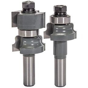 MLCS Window Sash Router Bit Matched 2 Bit Set