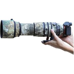 CHASING BIRDS Camouflage Waterproof Lens Coat for Sigma 150-600mm F5-6.3 DG DN OS Sports Rainproof Lens Protective Cover (Reed Camouflage)