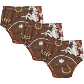 Toddler Potty Training Underwear Cotton Absorbent Soft Baby Girl Boy Potty Training Pant 2T-5T