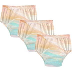 Little Girls Potty Training Must Haves Pants Reusable Nighttime Potty Training Underwear Underwear Briefs for Infant 5T White Orange Red