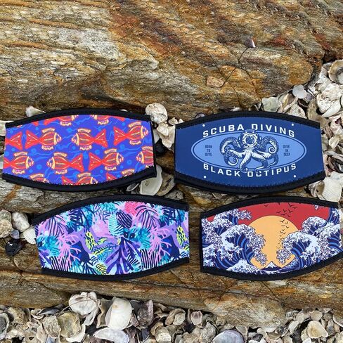 قناع الغوص صفعة الأشرطة غطاء نمط خمر النيوبرين نظارات السباحة حزام النظارات عصابة الرأس أجزاء الملحقات للغوص السباحة غص Freediving الرياضات المائية 4 قطعة in Kuwait