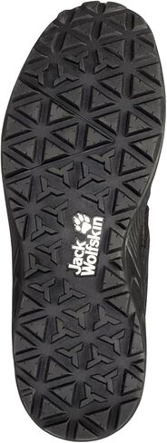 Jack Wolfskin Women's Woodland 2 Texapore Mid W Hiking Shoe, Black/Grey, 8 in Saudi Arabia