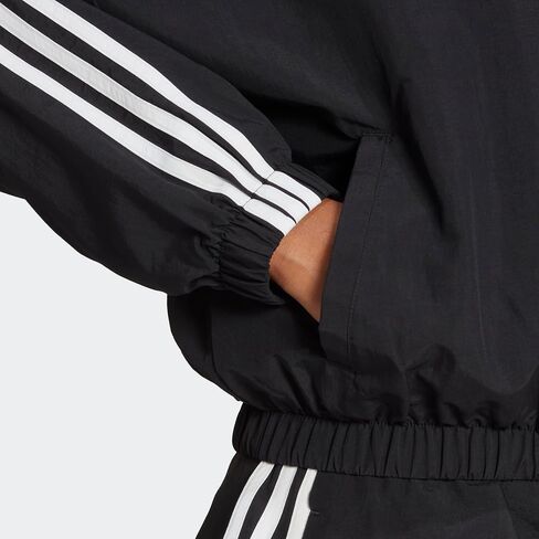 adidas Women's Essentials 3-Stripes Woven Windbreaker in Saudi Arabia