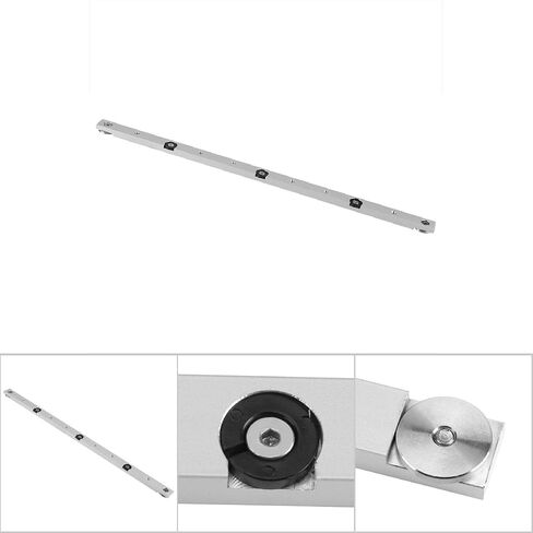 Aluminium Alloy Miter Bar Slider Table Saw Gauge Rod Woodworking Tool, , Adjustable Stainless Steel Runner, for Miter Sleds, 450mm Wood Working Tool Saw Blades Parts (450 in Saudi Arabia