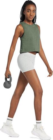 BALEAF Workout Tops for Women Crop Tank Top Quick Dry Athletic Gym Exercise Sleeveless Shirts Muscle Yoga Loose Fit Green XXL in Saudi Arabia
