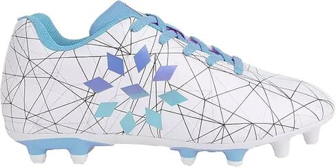 Rip It Girls' Soccer Cleat - 5 - White/Pink Glo in Saudi Arabia