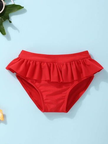 Toddler Baby Girls Swimsuit Two Piece Strawberry Fruit Swimwear Summer Beach Bikini Bathing Suit 6M-4T in Kuwait