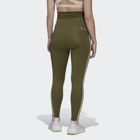 adidas Women's Grow Positivity Training 7/8 Maternity Tights, Focus Olive in Saudi Arabia